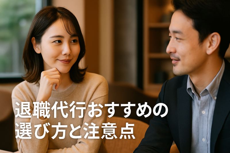 退職代行おすすめの選び方と注意点 退職代行おすすめの選び方と注意点