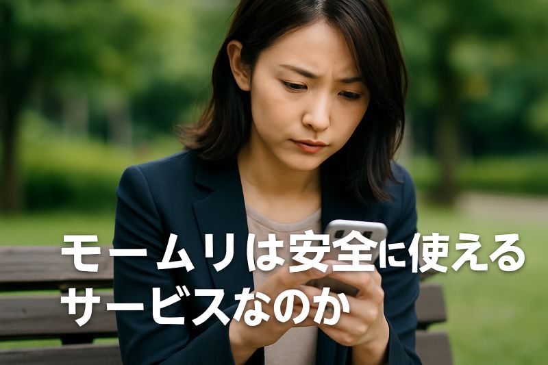 モームリは安全に使えるサービスなのか モームリは安全に使えるサービスなのか