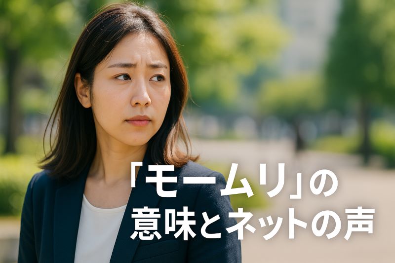 モームリの意味とネットの声 モームリの意味とネットの声