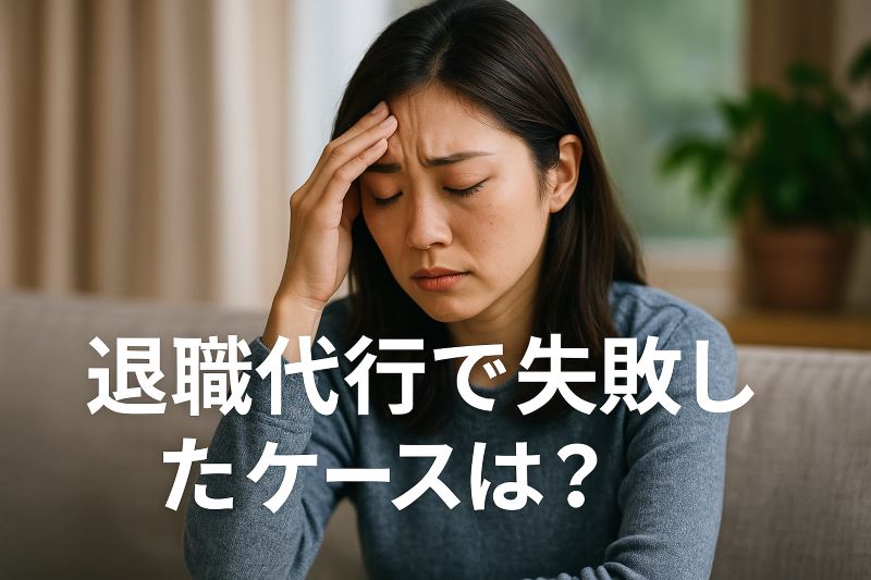 退職代行で失敗したケースは? 退職代行で失敗したケースは?