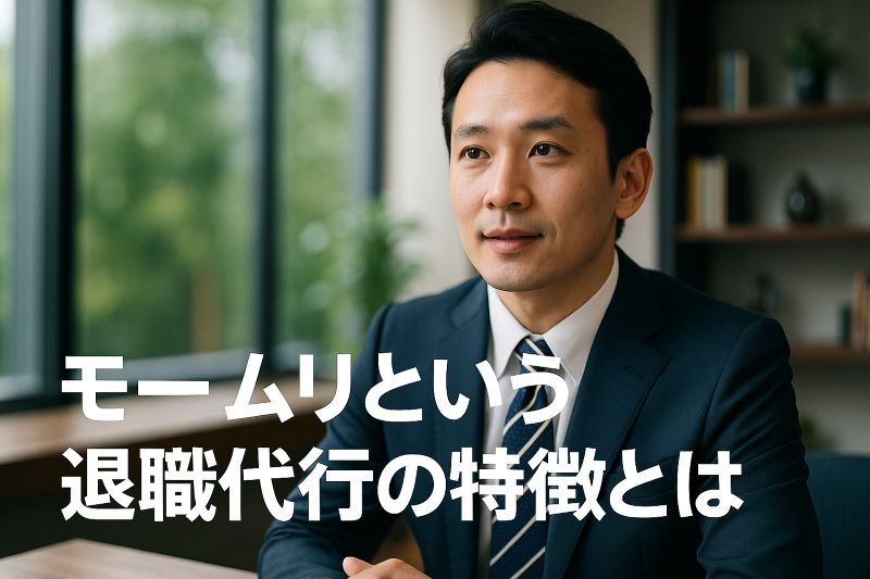モームリという退職代行の特徴とは モームリという退職代行の特徴とは