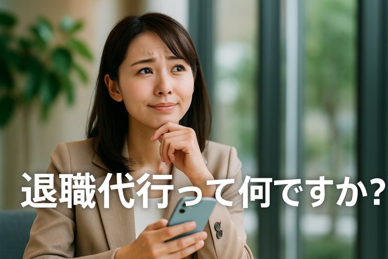 退職代行って何ですか? 退職代行って何ですか?