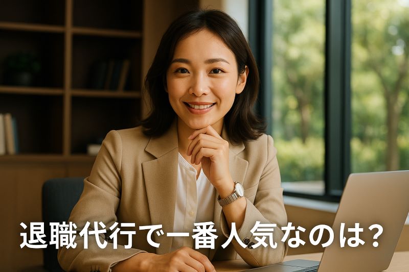 退職代行で一番人気なのは? 退職代行で一番人気なのは?